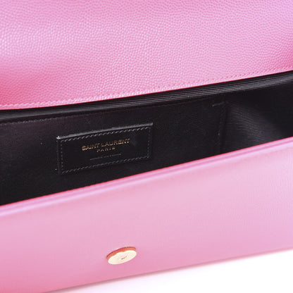 Saint Laurent Grain De Poudre Classic Monogram Cassandre Clutch Lipstick Fuchsia 5 of 8