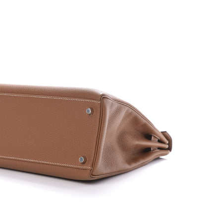 Hermes Togo Kelly Retourne 35 Gold 7 of 11