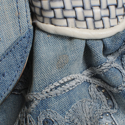 Fendi Denim Squirrel Embroidered Spy Blue 9 of 10
