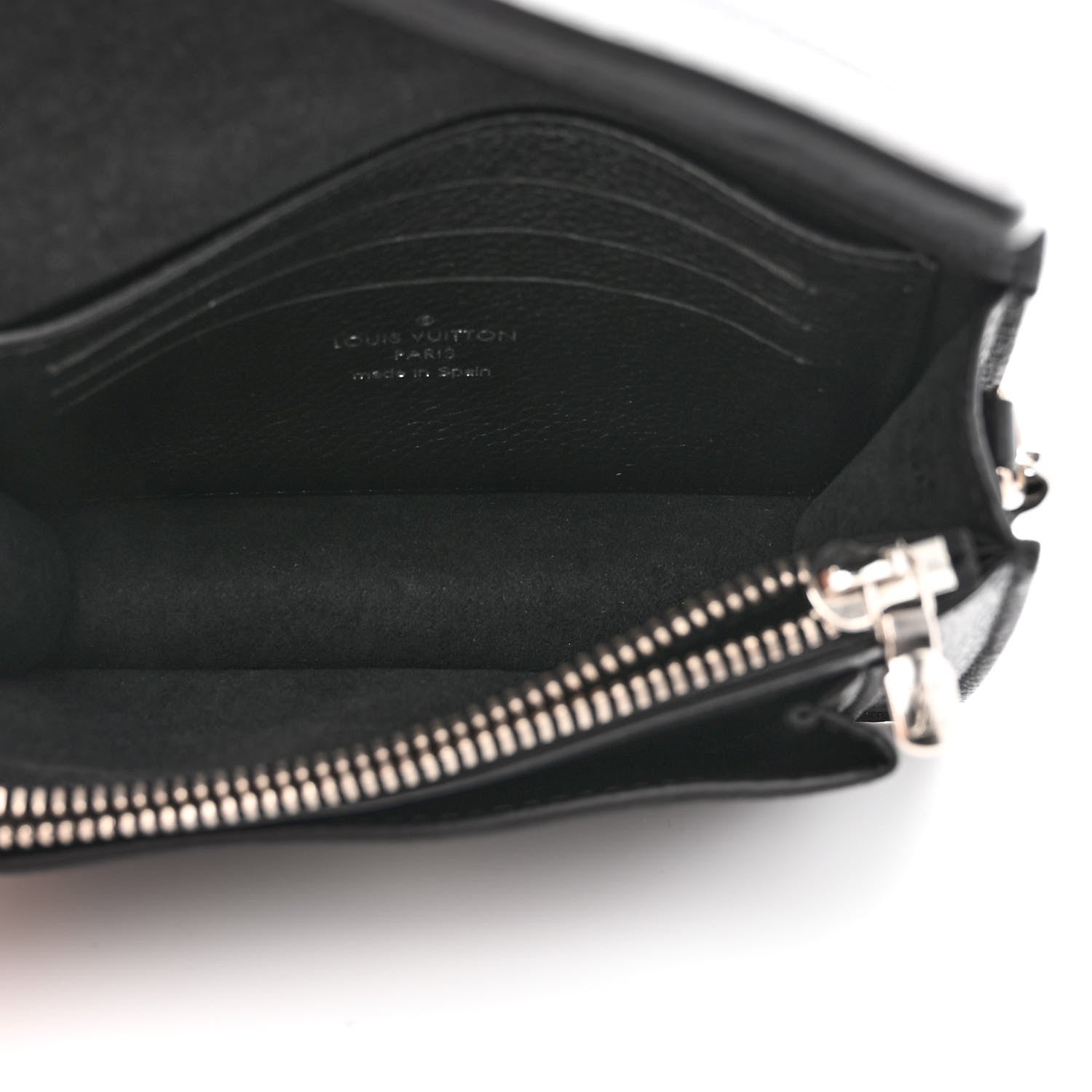 Louis Vuitton Soft Calfskin Mini My Lockme Chain Pochette Black 5 of 13