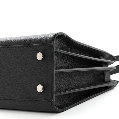 Saint Laurent Grained Calfskin Baby Sac De Jour Black 10 of 12