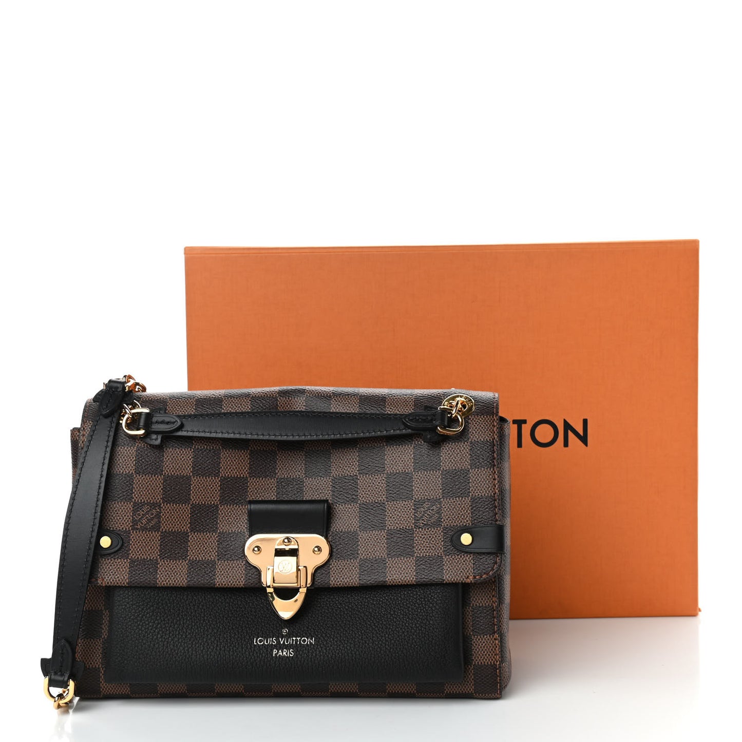 Damier Ebene Vavin PM Black
