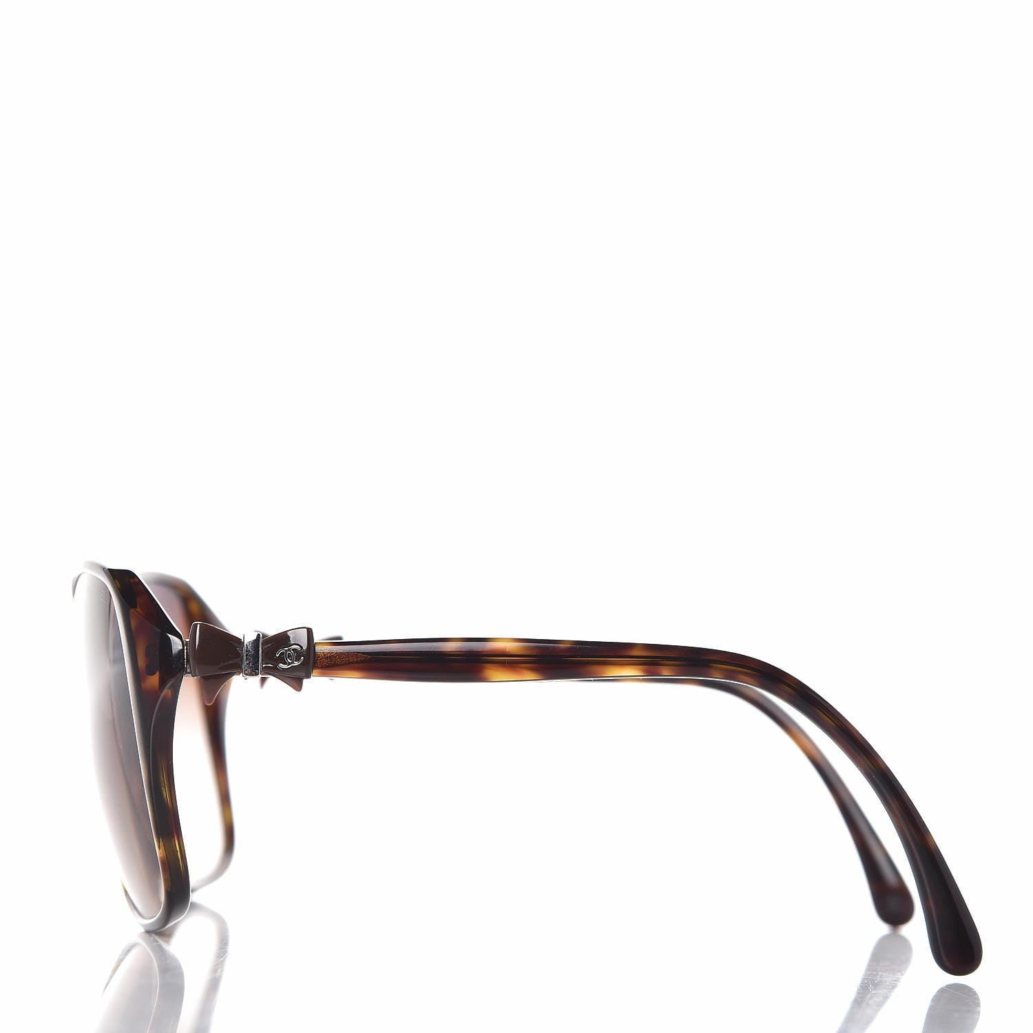 Chanel CC Bow Sunglasses 5205 Tortoise 3 of 9