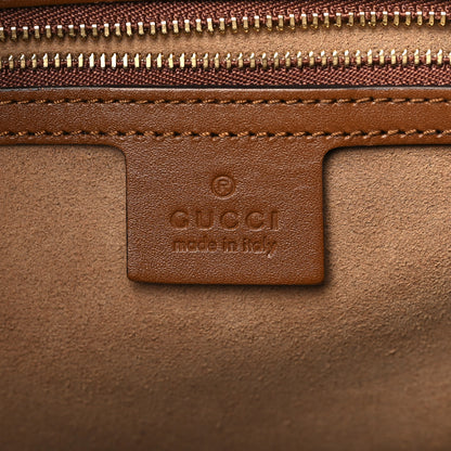 Gucci GG Supreme Monogram Medium Padlock Tote Beige Cuir 6 of 10