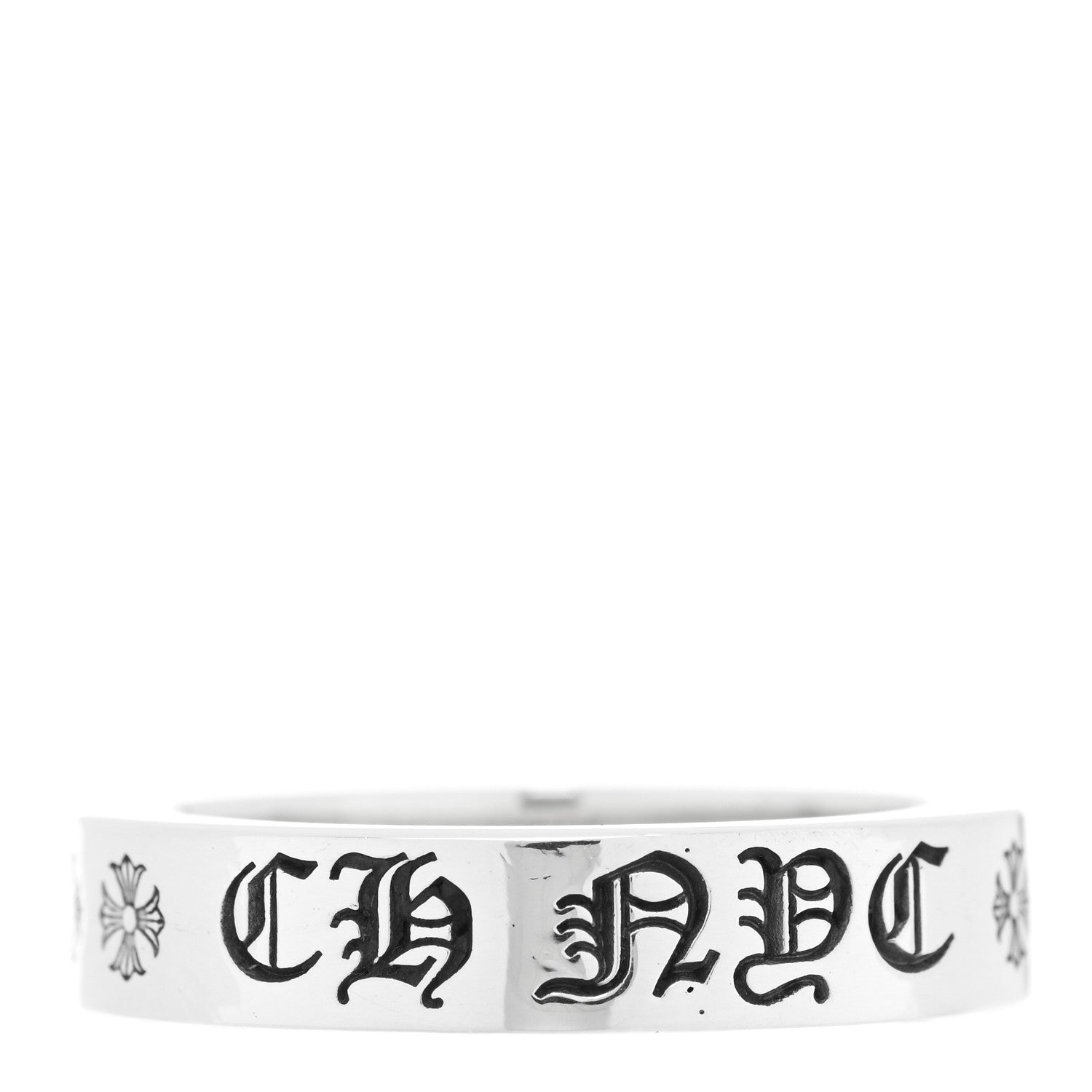 【新品未使用】 CHROME HEARTS スペーサーリング CH NYC Chrome Hearts Sterling Silver CH NYC Spacer Ring 69 12.5 1549397