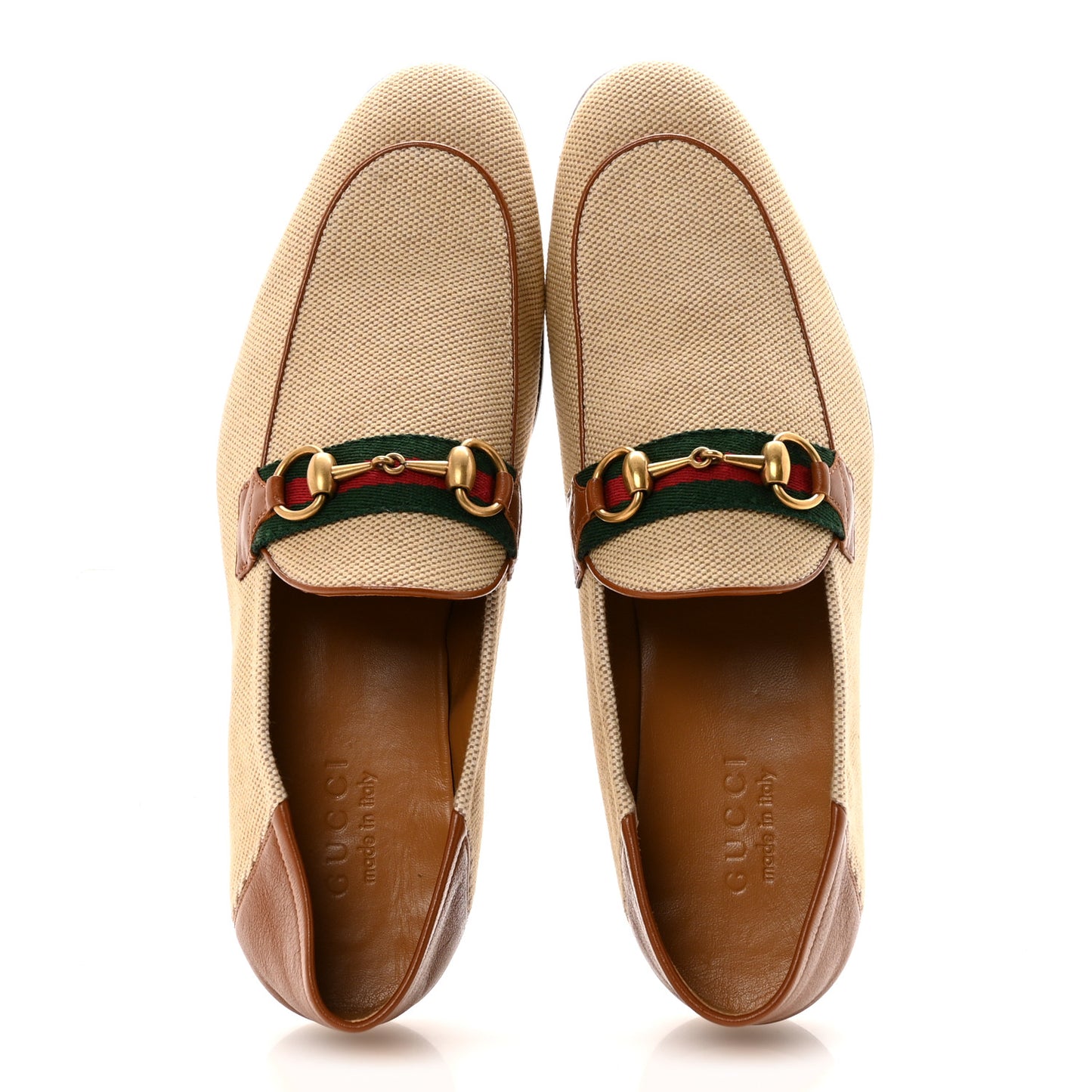 Canvas Web Mens Brixton Horsebit Loafers 8 Sand Light Cuir