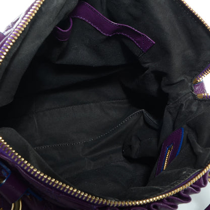 Marc Jacobs Leather Stardust Cecilia Purple 5 of 10