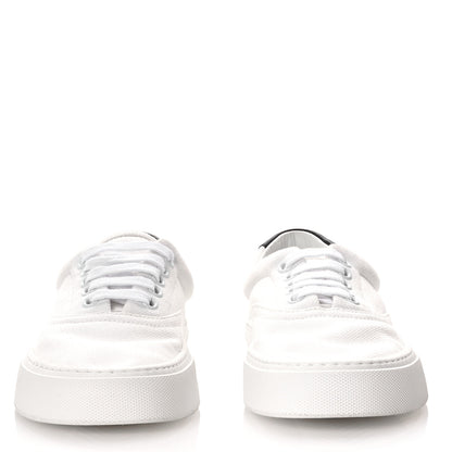 Saint Laurent Canvas Venice Sneakers 36.5 White 3 of 8