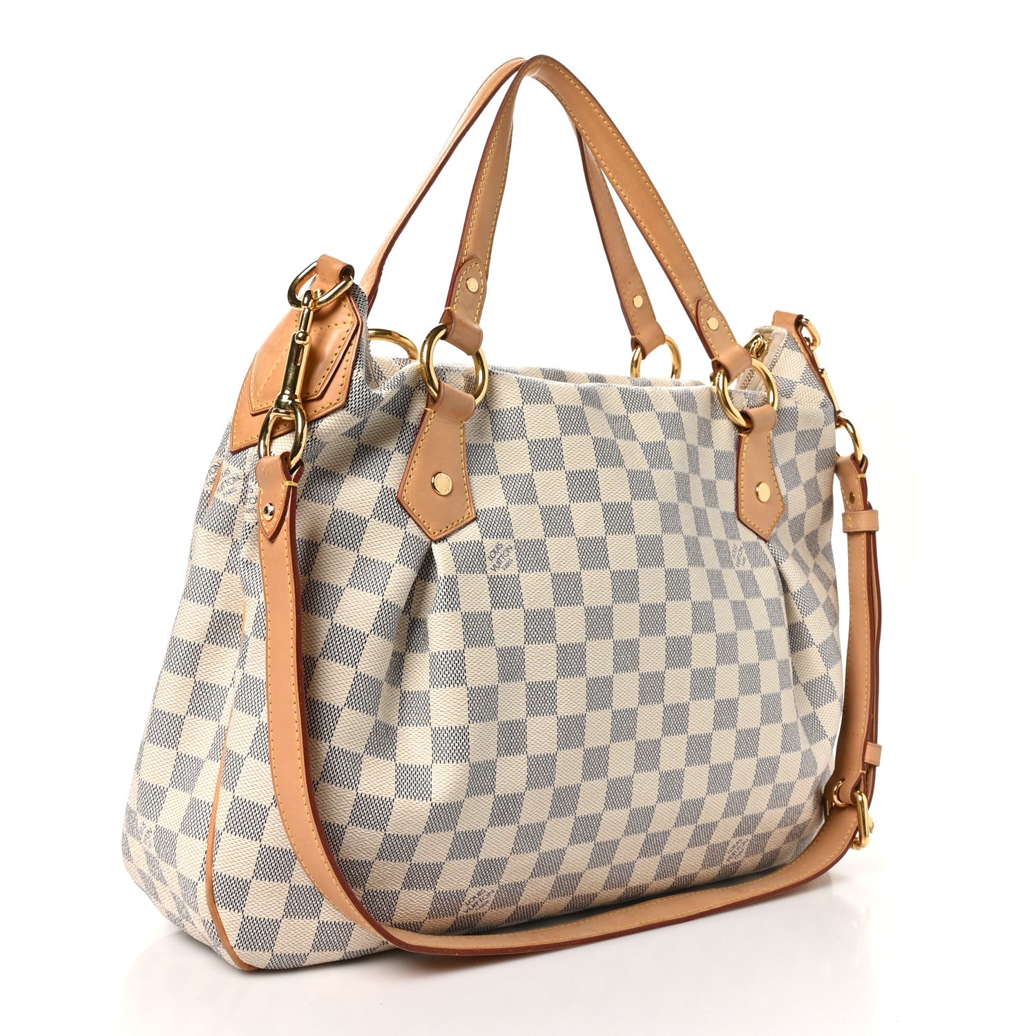 Louis Vuitton Damier Azur Evora MM 3 of 9