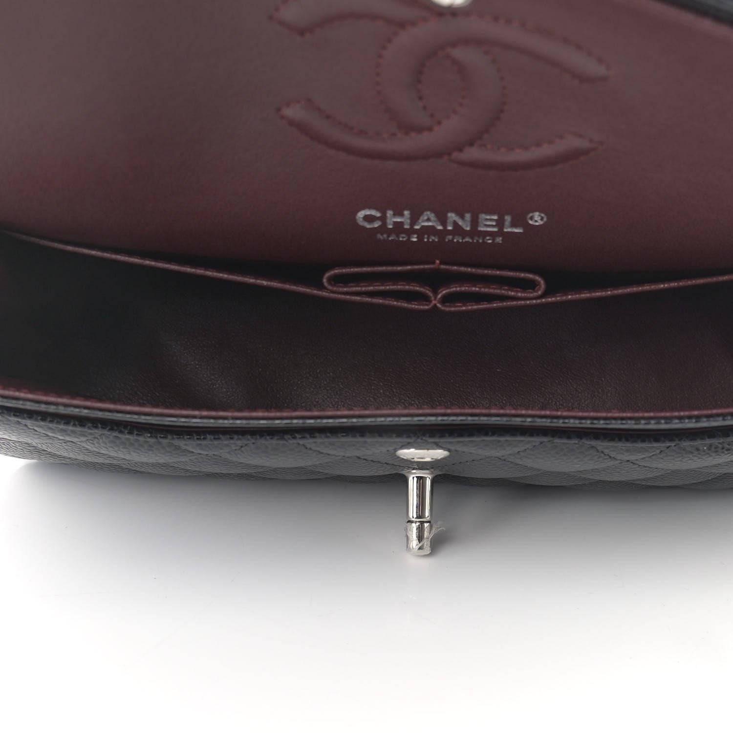 Chanel Caviar Quilted Small Double Flap Black 5 of 9