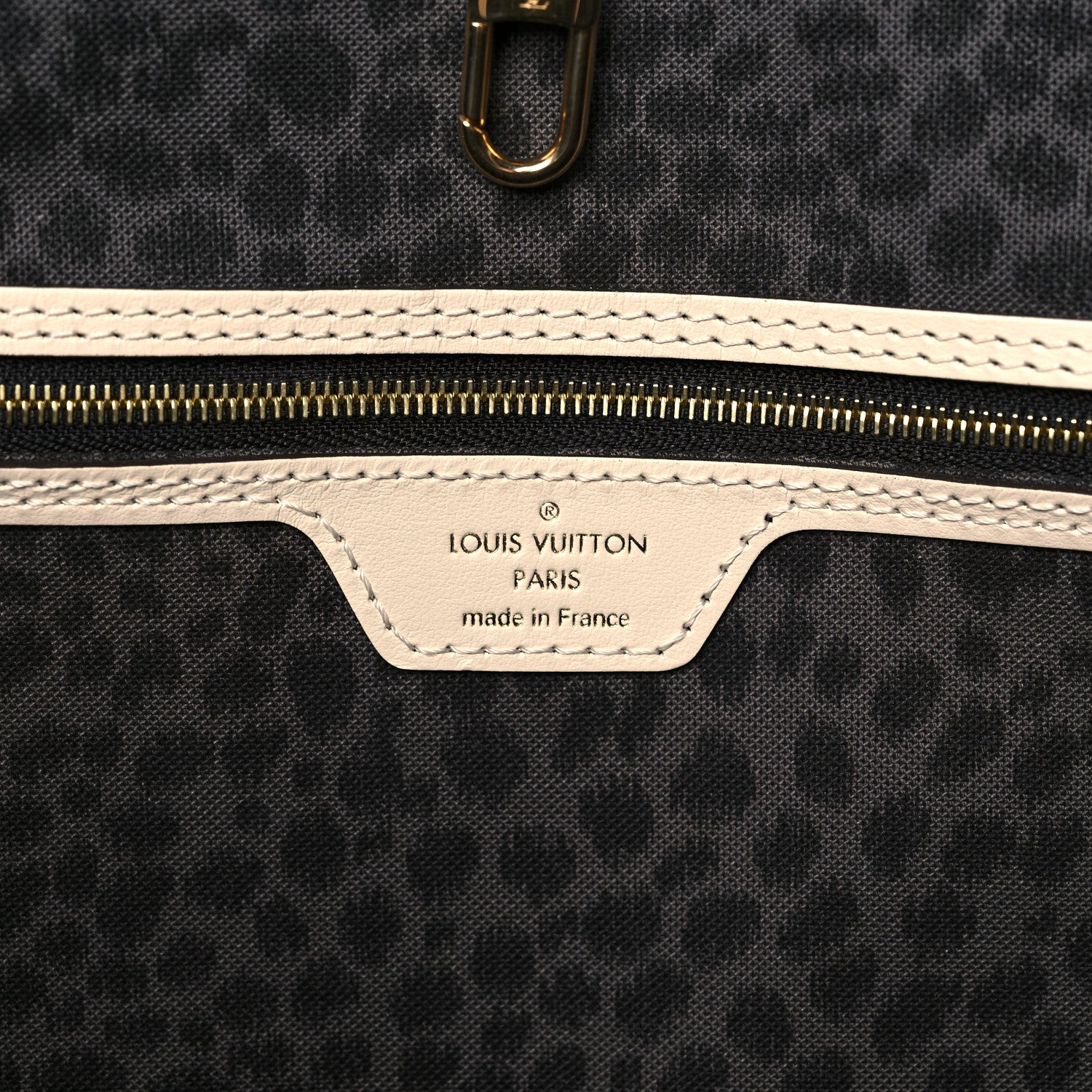 Louis Vuitton Monogram Giant Wild At Heart Neverfull MM Creme 7 of 10