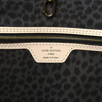 Louis Vuitton Monogram Giant Wild At Heart Neverfull MM Creme 7 of 10