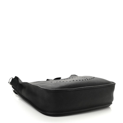 Hermes Taurillon Clemence Evelyne III GM Black 4 of 10