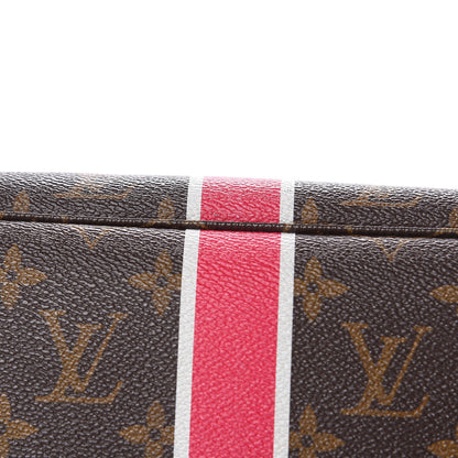 Louis Vuitton Monogram My LV Heritage Neverfull MM Fuchsia White 10 of 18