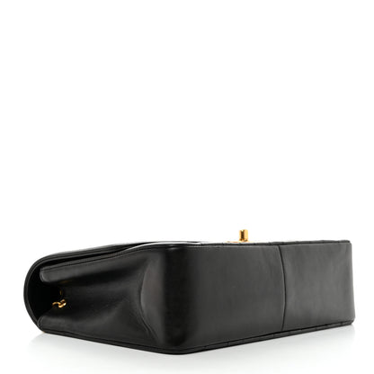 Chanel Lambskin Quilted Medium Single Flap Black 4 of 10