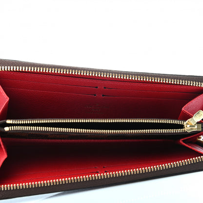 Louis Vuitton Damier Ebene Clemence Wallet Cherry 5 of 8