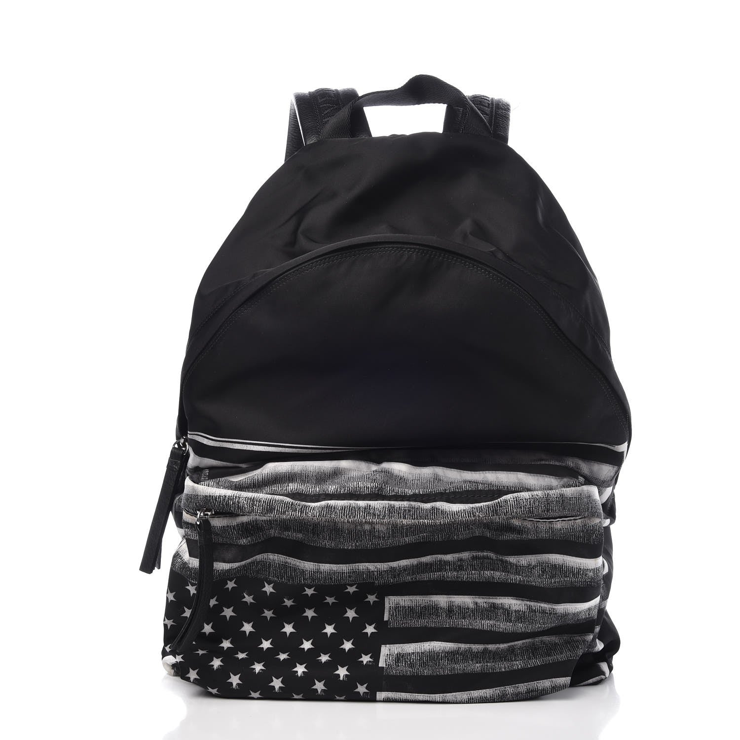 Givenchy Nylon Calfskin Flag Print Backpack Black 1 of 6
