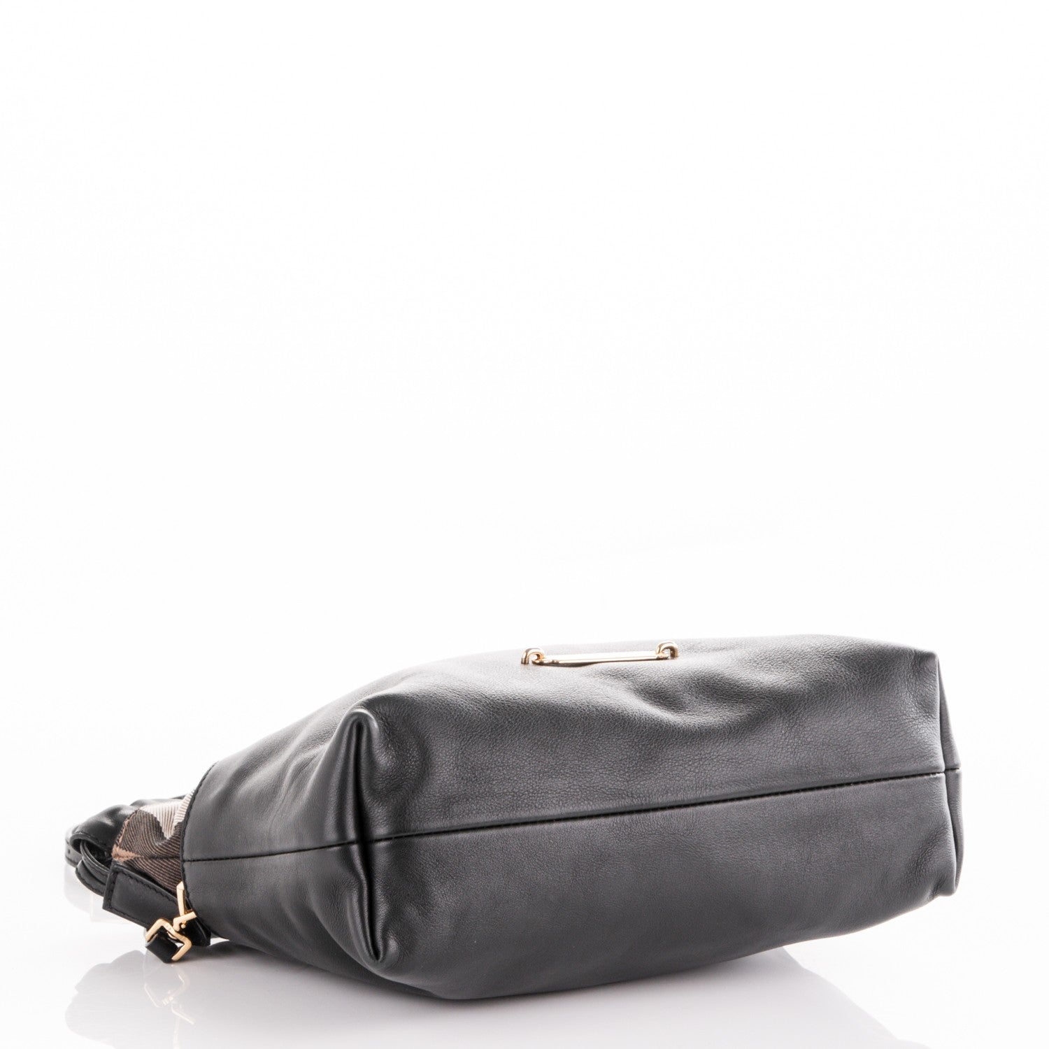 Burberry Calfskin House Check Little Crush Black 4 of 8