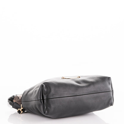 Burberry Calfskin House Check Little Crush Black 4 of 8