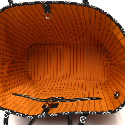 Louis Vuitton Monogram Giant Jungle Neverfull MM Black 5 of 10