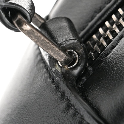 Saint Laurent Calfskin Matelasse Monogram Lou Camera Bag Black 11 of 12