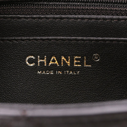 Chanel Lambskin Quilted Mini Rectangular Flap Dark Brown 6 of 11