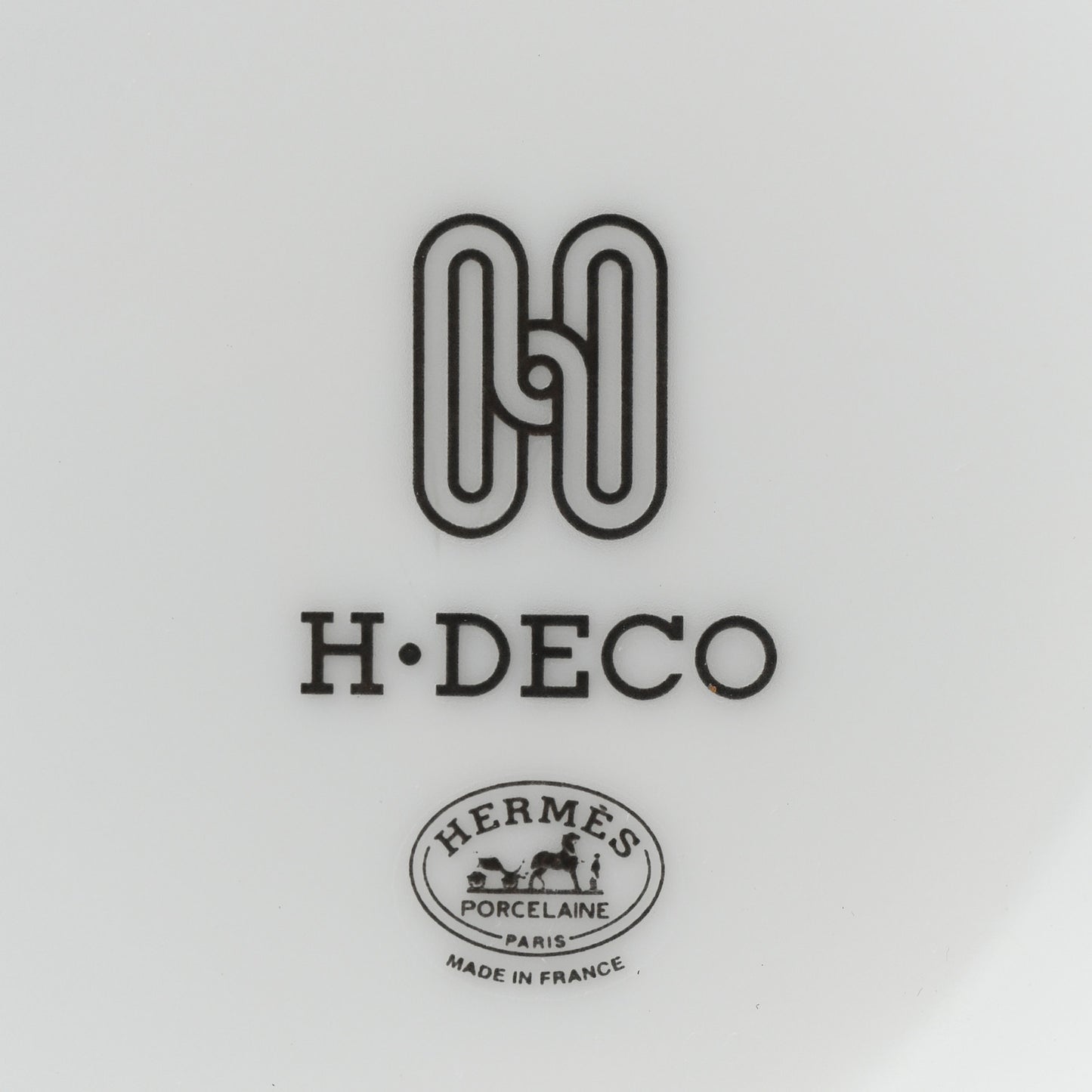Porcelain H Deco Mug