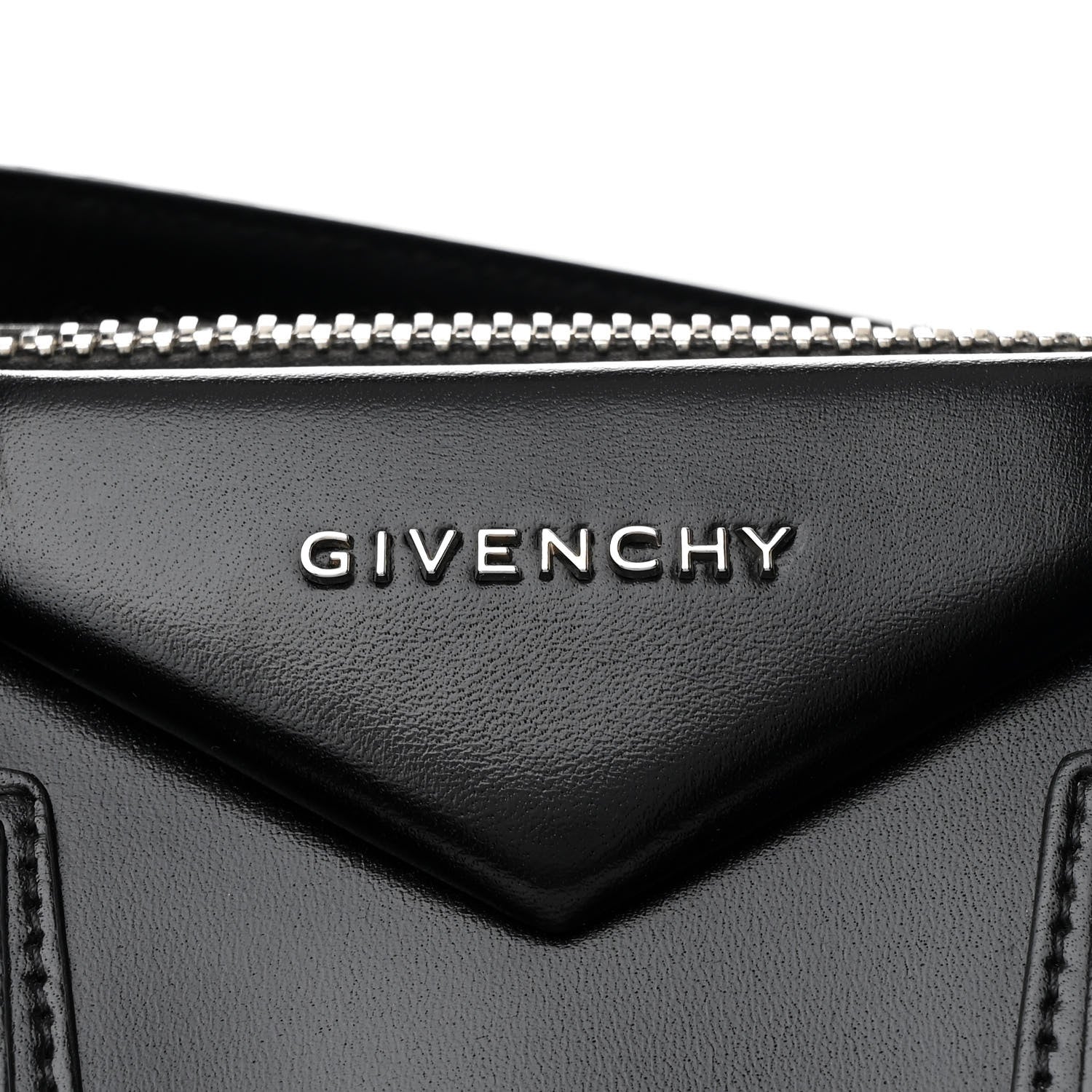 Givenchy Shiny Lord Calfskin Small Antigona Black 8 of 10