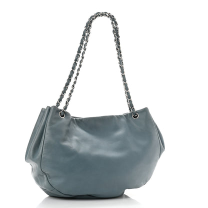 Chanel Lambskin Sensual Hobo Blue 3 of 10