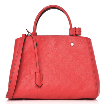 Louis Vuitton Empreinte Montaigne MM Poppy 1 of 6