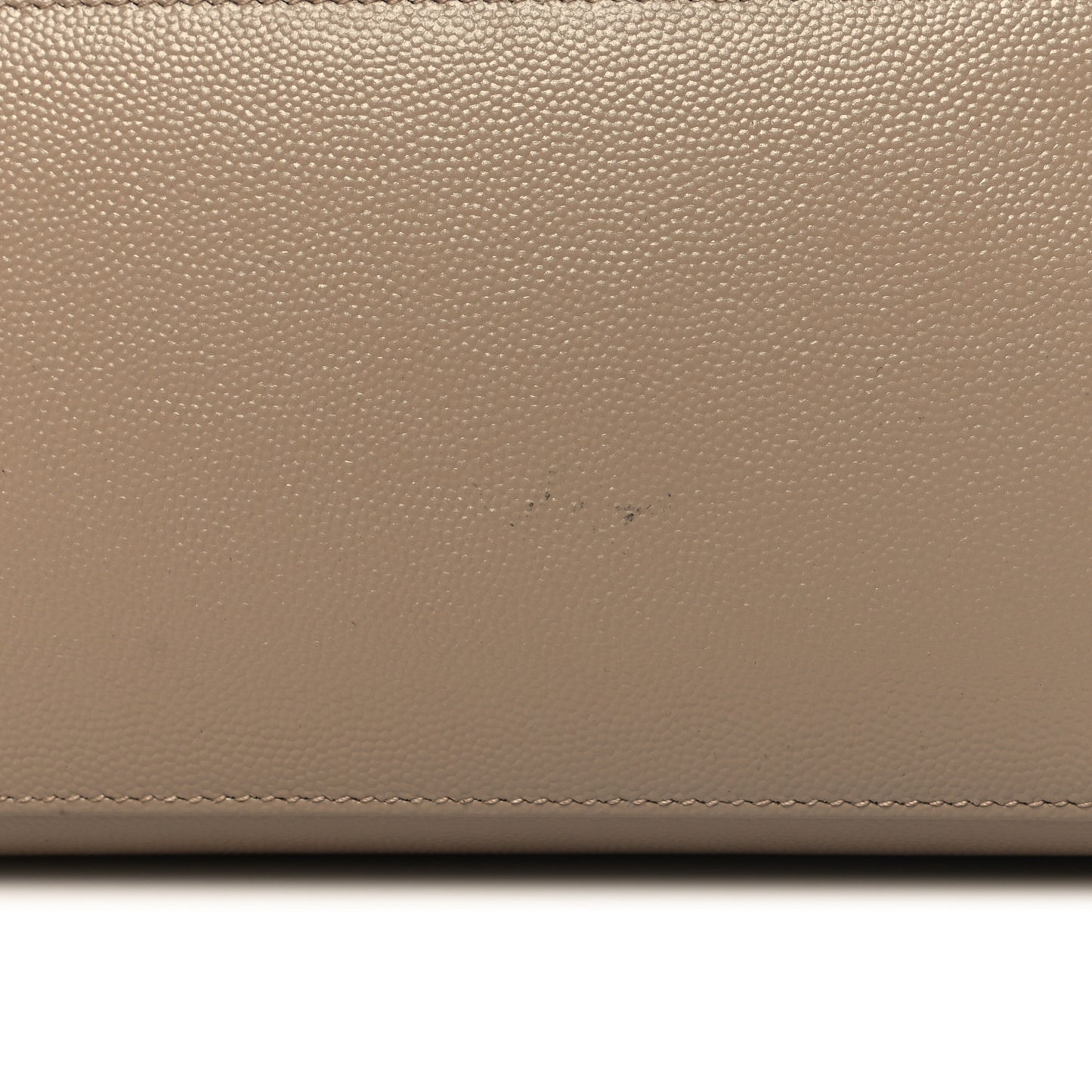 Grain de Poudre Medium Classic Monogram Cassandra Top Handle Dark Beige