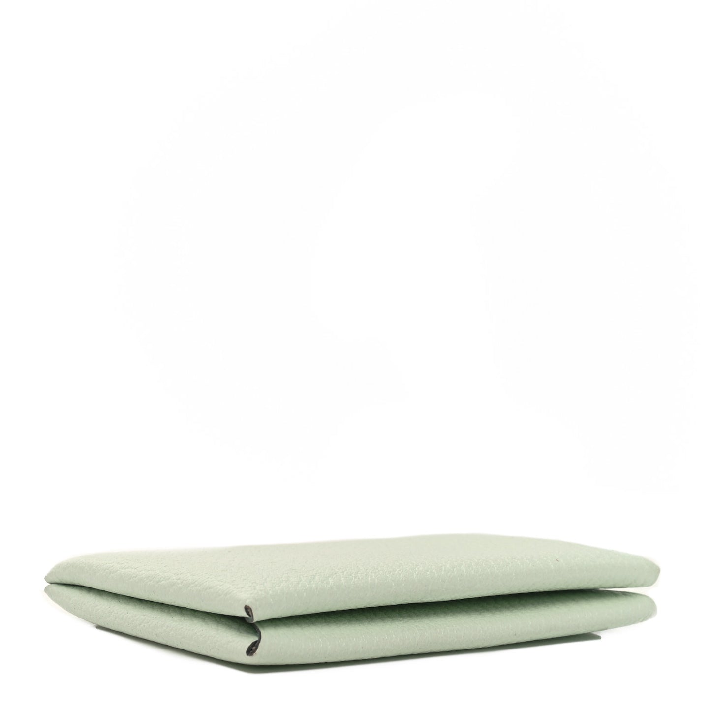 Chevre Mysore Verso Calvi Card Case Vert Fizz Bleu Zephyr