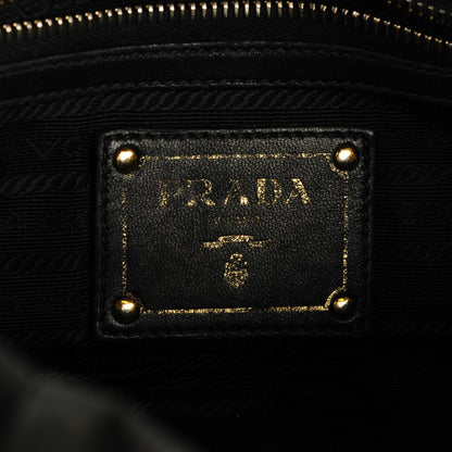 Prada Tessuto Nylon Gaufre Shopping Satchel Black 6 of 8