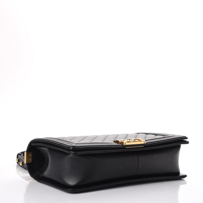 Chanel Calfskin Quilted New Medium Boy Flap Black 4 of 9