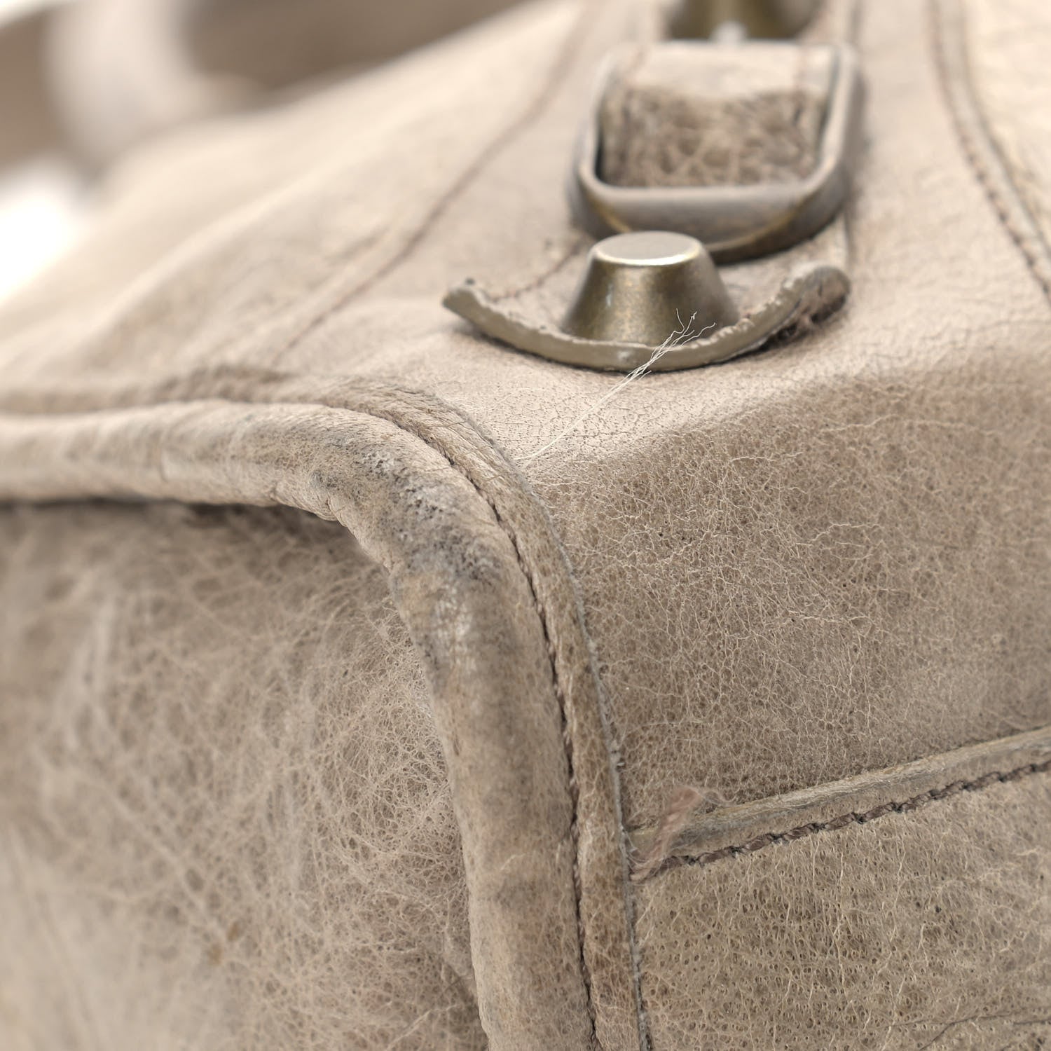 Balenciaga Chevre Classic Hardware City Taupe 10 of 17