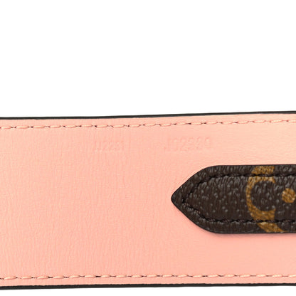 Louis Vuitton Monogram Bandouliere Shoulder Strap Rose Poudre 4 of 4
