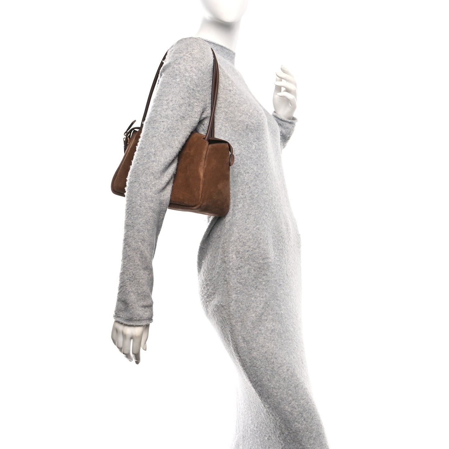 Camoscio Medium Darling Shoulder Bag Cocoa Brown