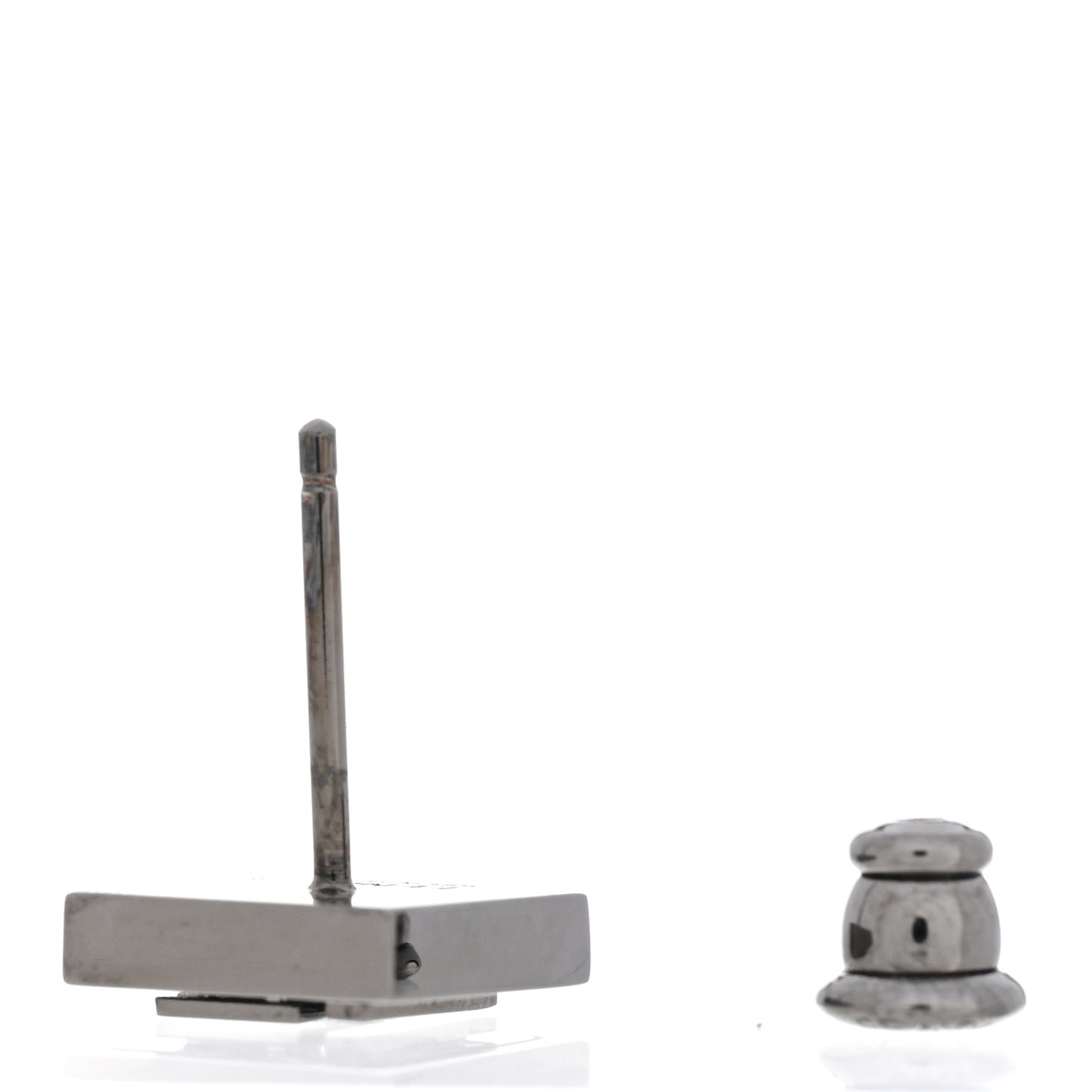 Ruthenium Mother of Pearl FF Single Earring