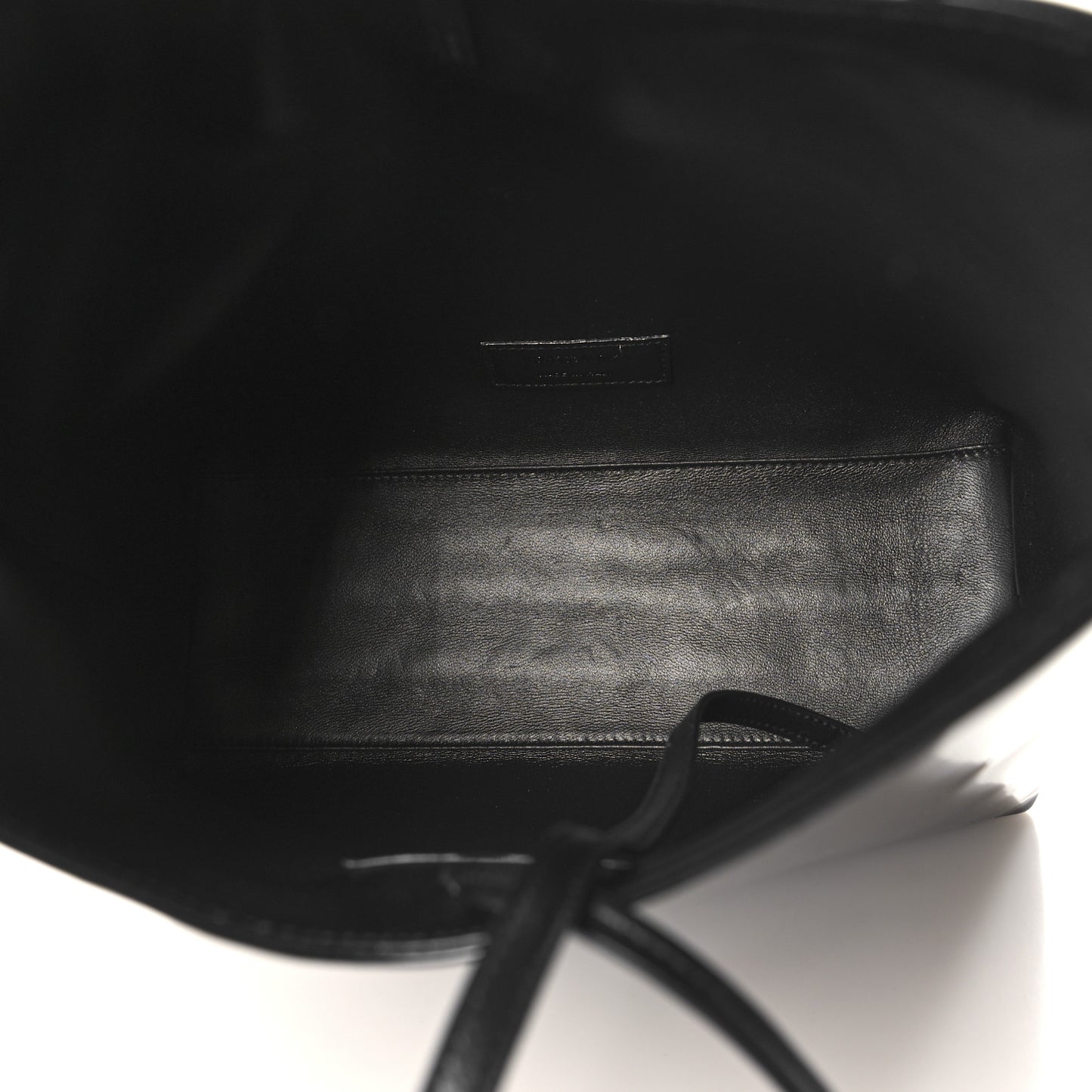 Patent Calfskin Rendez-Vous Hobo Black