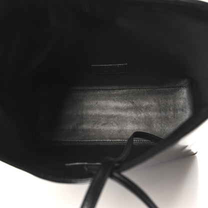 Saint Laurent Patent Calfskin Rendez-Vous Hobo Black 6 of 10
