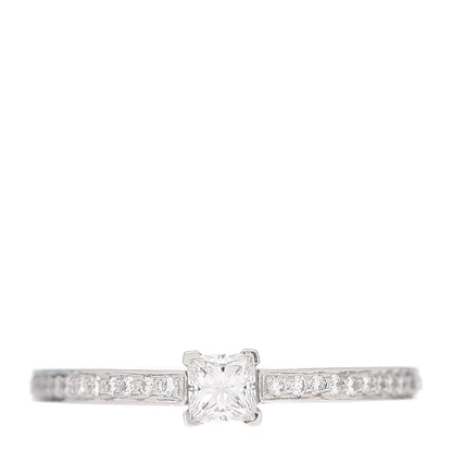 Tiffany Platinum Diamond .23ct Grace Engagement Ring 49 4.75 1 of 5