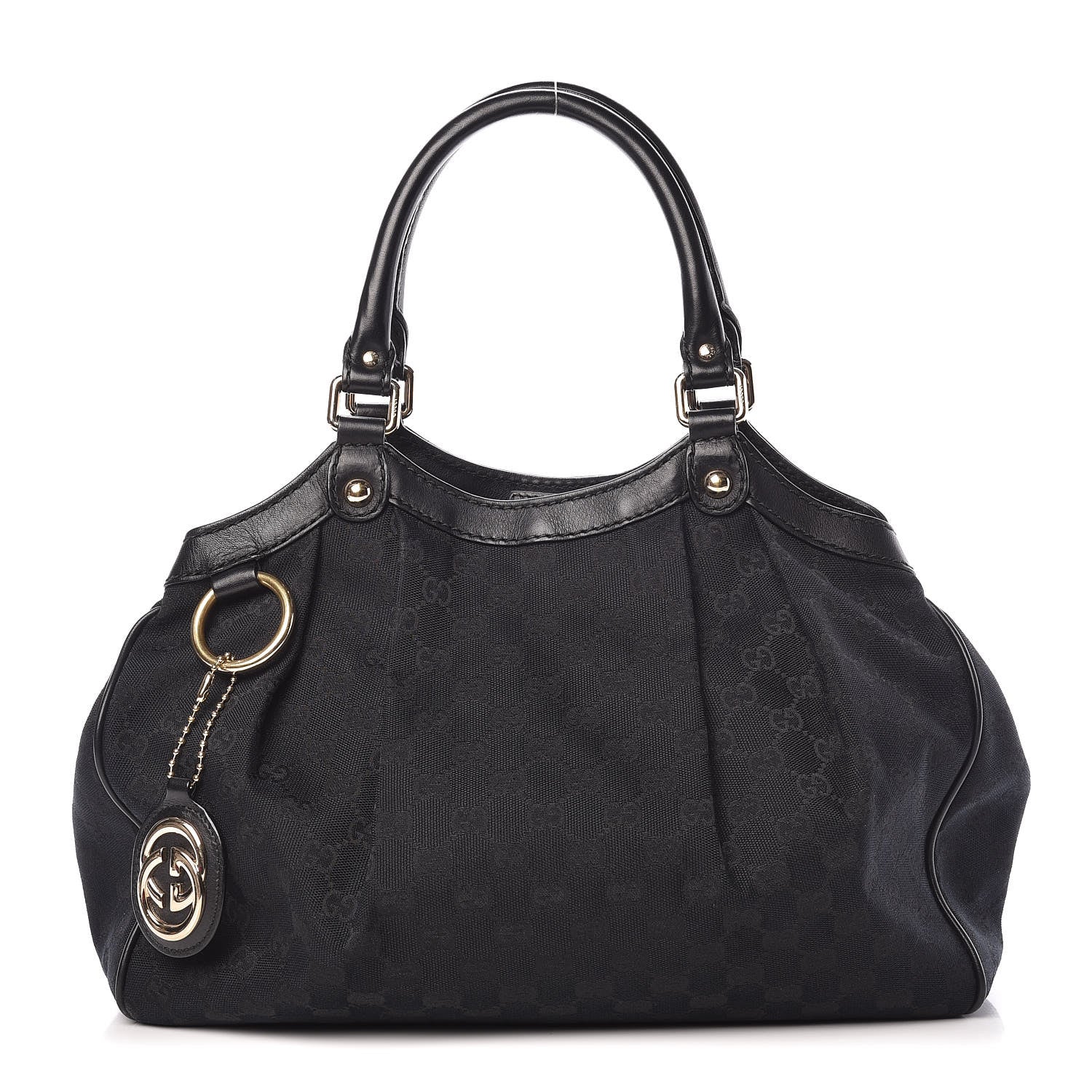 Gucci Monogram Medium Sukey Black 1 of 11