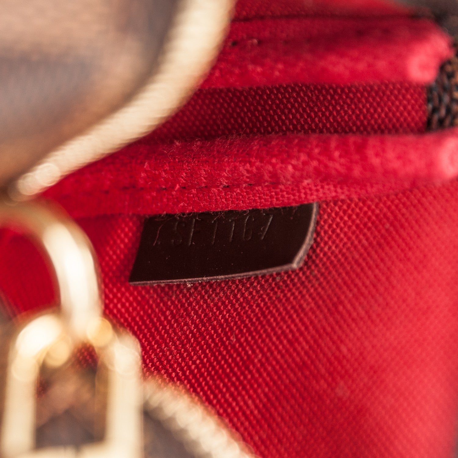 Louis Vuitton Damier Ebene Mini Pochette Accessories 7 of 7