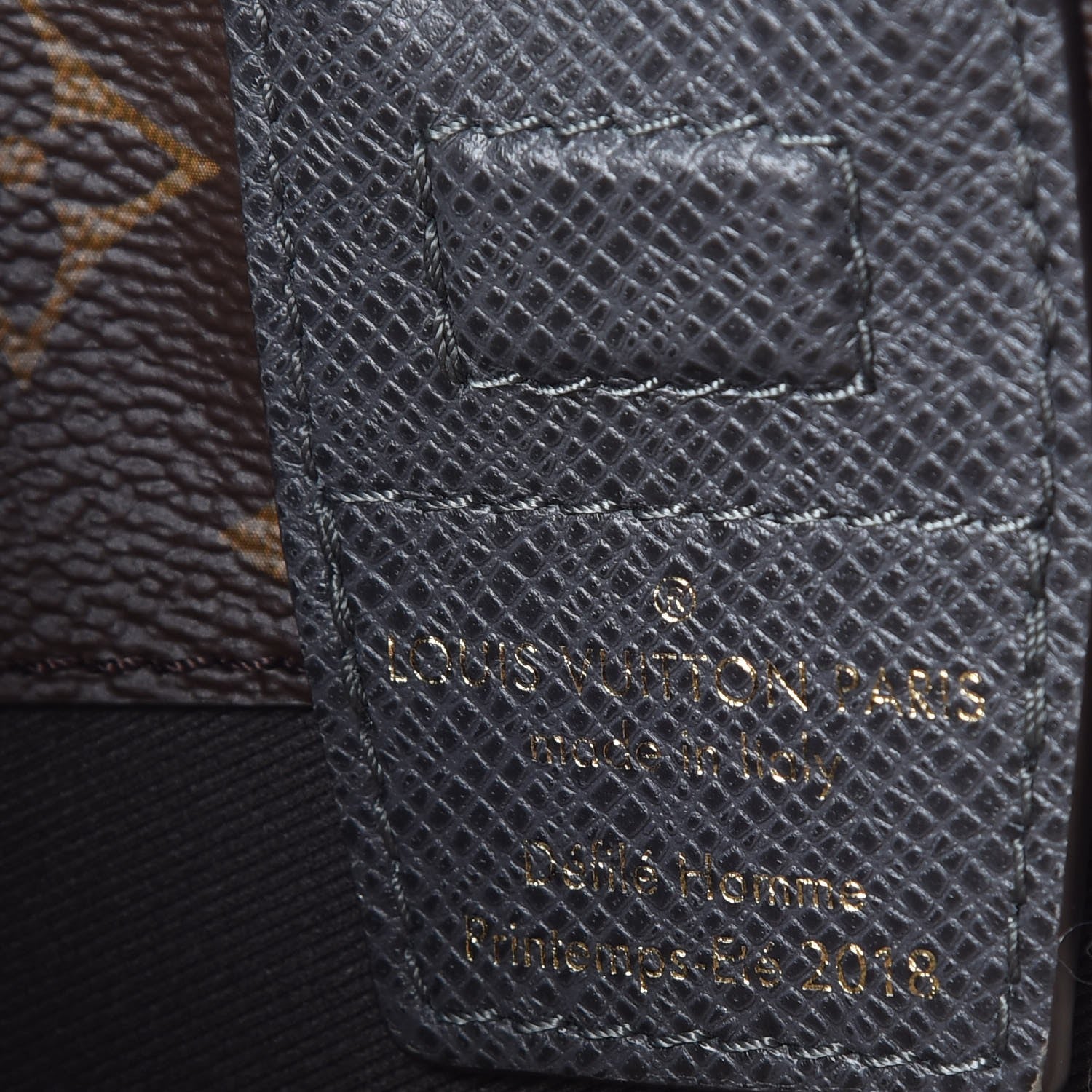 Louis Vuitton Monogram Small Outdoor Pouch Pacific Blue 5 of 7