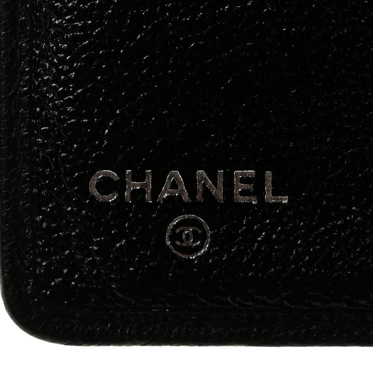 Goatskin CC Yen Wallet Black