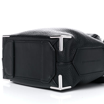 Alexander Wang Pebbled Calfskin Mini Emile Black Silver Hardware 8 of 12