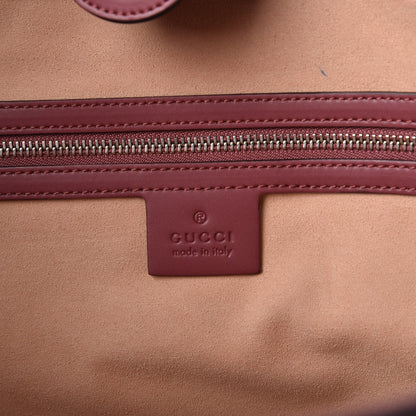 Gucci Soft GG Supreme Monogram Blooms Medium Crossbody Tote Beige Multicolor Dry Rose 6 of 7