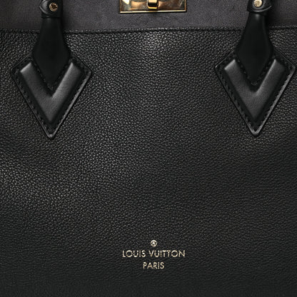 Louis Vuitton Calfskin Monogram Tufting On My Side Black 7 of 9
