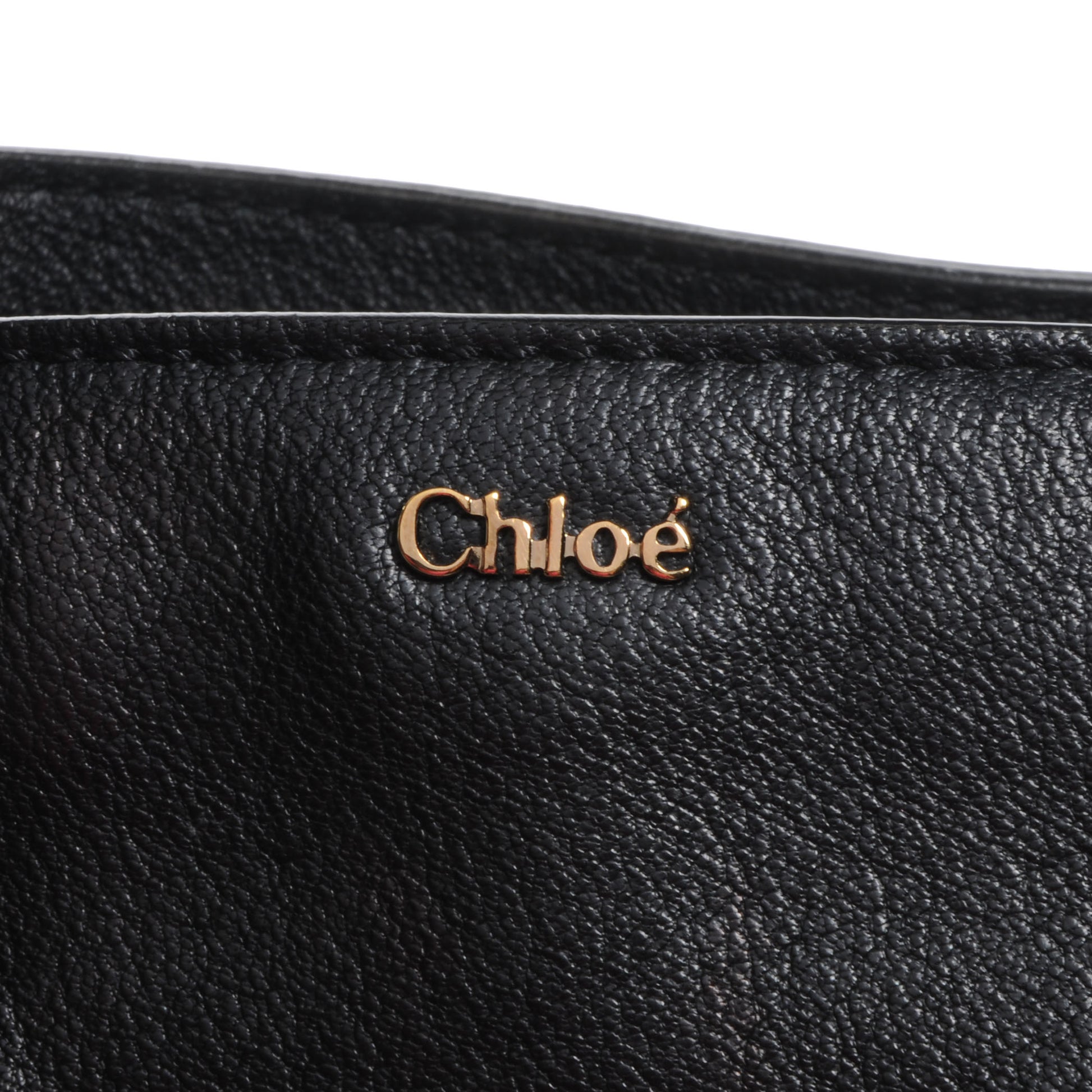 Chloe Calfskin Elsie Satchel Black 9 of 10