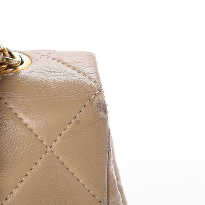 Chanel Lambskin Quilted Small Single Flap Beige 22 of 25